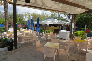 Riva Verde, Kiesstrand im Latium<p></p>