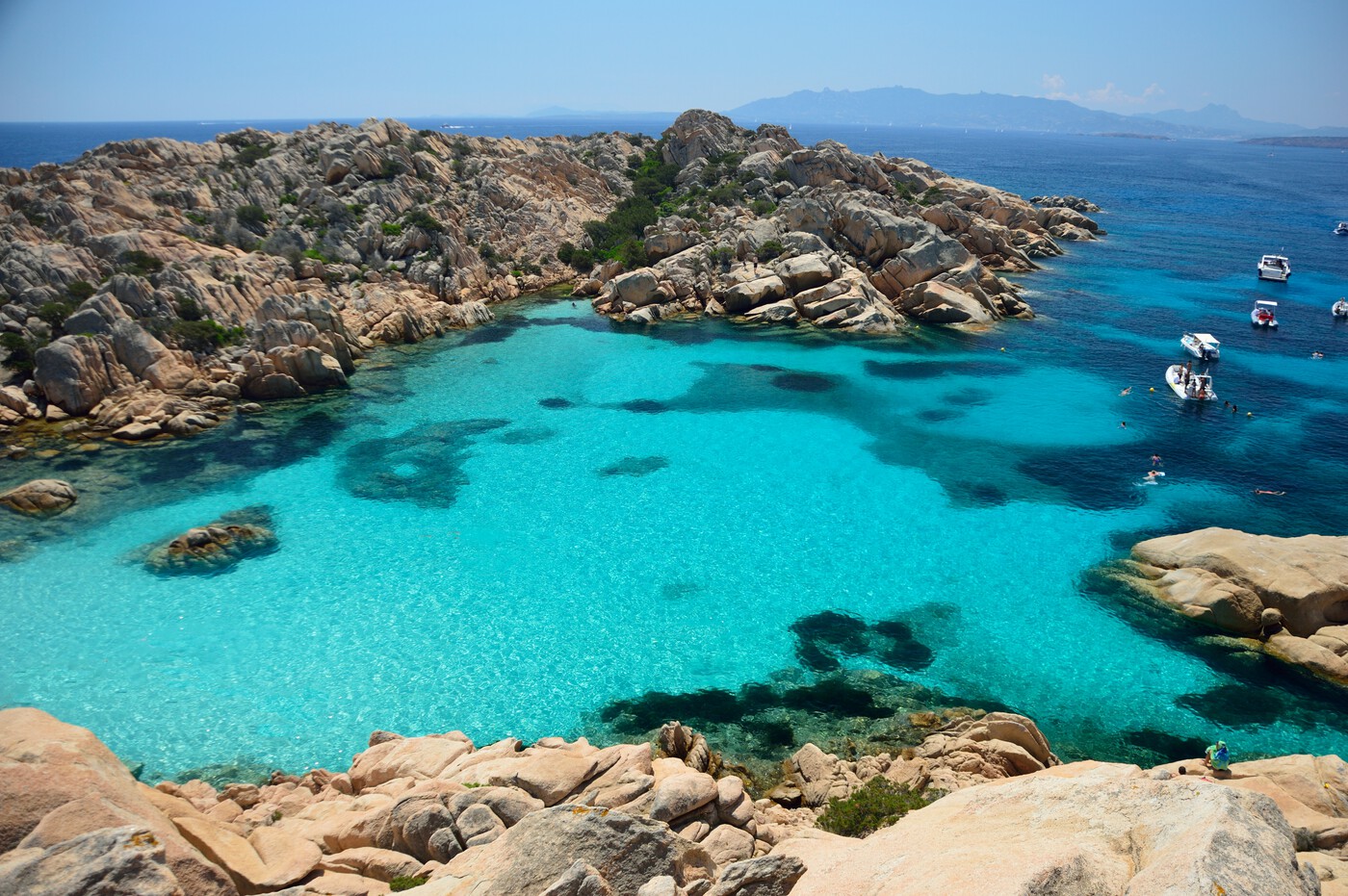 Spiaggia di Cala Coticcio, feiner Sandstrand auf Sardinien<p>Foto: 1964af / CC-BY-SA-4.0</p>