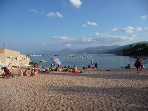 Spiaggia Centrale, Kiesstrand auf Sardinien