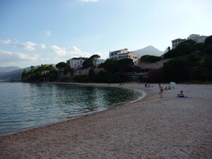 Spiaggia Centrale, Kiesstrand auf Sardinien
