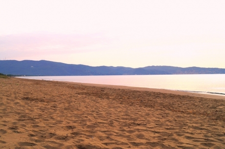 Sandstrand Gianella, Toskana