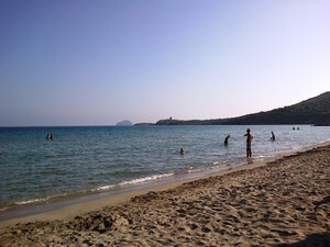 Spiaggia Coaquaddus, Sandstrand auf Sardinien
