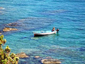 Spiaggia di Isola Bella, Kiesstrand auf Sizilien