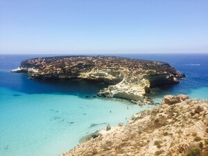 Spiaggia dei Conigli, feiner Sandstrand auf Sizilien