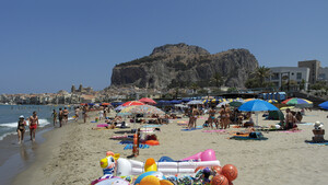 Spiaggia di Cefalù, Sandstrand auf Sizilien