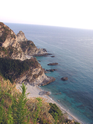Praia i focu, feiner Sandstrand in Kalabrien