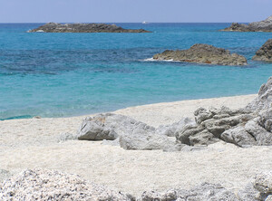 Praia i focu, feiner Sandstrand in Kalabrien