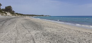 Spiaggia Alimini, Sandstrand in Apulien