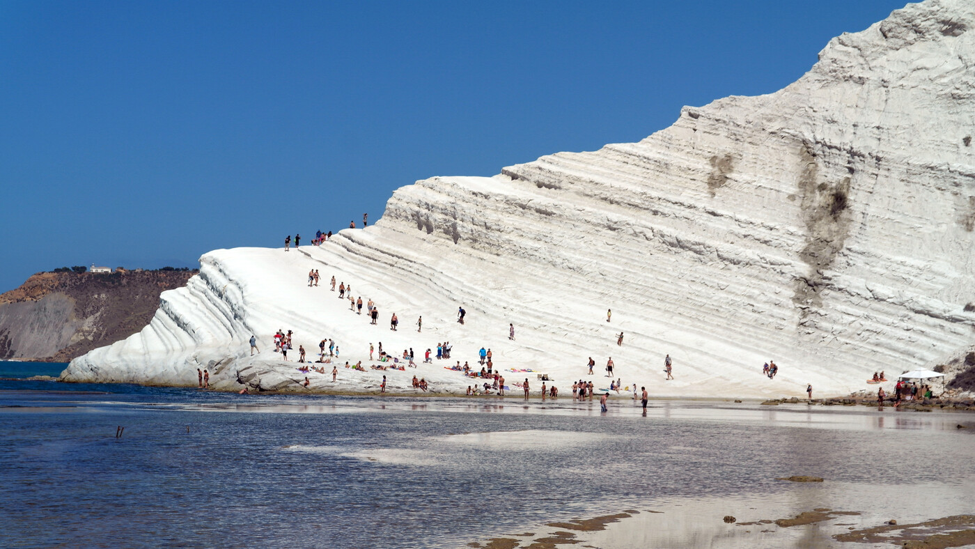 Spiaggia di Scala dei Turchi, Sandstrand auf Sizilien