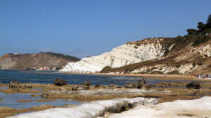 Spiaggia di Scala dei Turchi, Sandstrand auf Sizilien