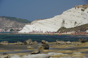 Spiaggia di Scala dei Turchi, Sandstrand auf Sizilien