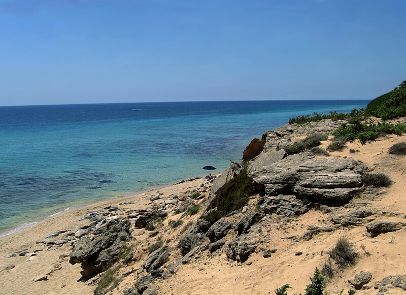 Sandstrand Punta Prosciutto, Apulien