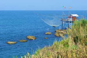 Spiaggia di Cala Turchino, Kiesstrand in Abruzzen