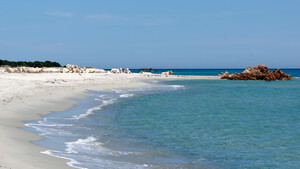 Spiaggia di Bérchida, feiner Sandstrand auf Sardinien