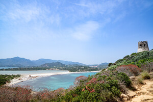 Spiaggia di Porto Giunco, feiner Sandstrand auf Sardinien