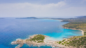 Punta Molentis, Sandstrand auf Sardinien