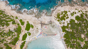 Punta Molentis, Sandstrand auf Sardinien
