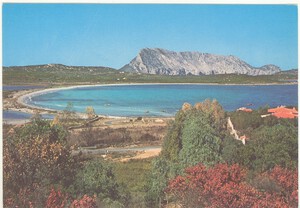 Sandstrand Spiaggia Lu Impostu, Sardinien