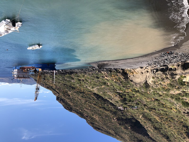 Sandstrand Spiaggia di Rinella, Sizilien