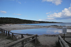 Spiaggia del Relitto, Sandstrand auf Sardinien