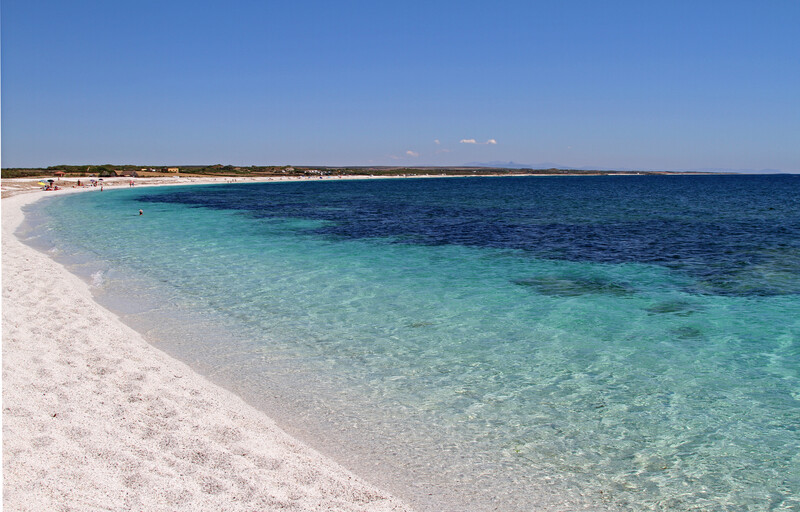 Kiesstrand Mari Ermi, Sardinien