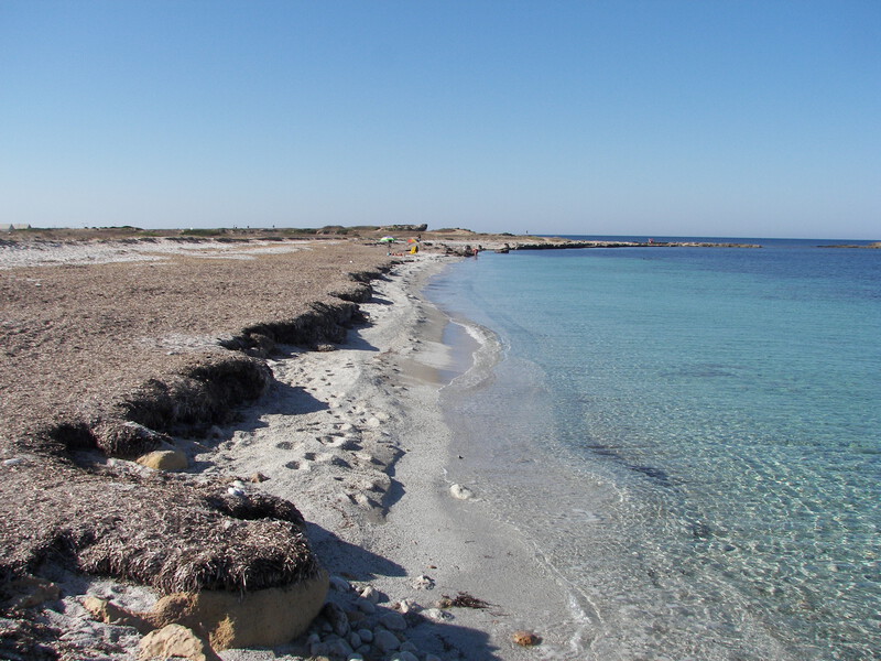 Sandstrand Su Bardoni, Sardinien