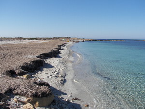 Sandstrand Su Bardoni, Sardinien