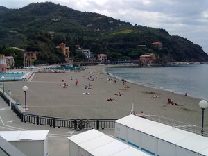 Spiaggia Levanto, Sandstrand in Ligurien