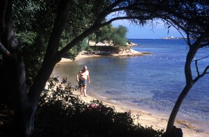 Sandstrand Spiaggia di Cannigione, Sardinien