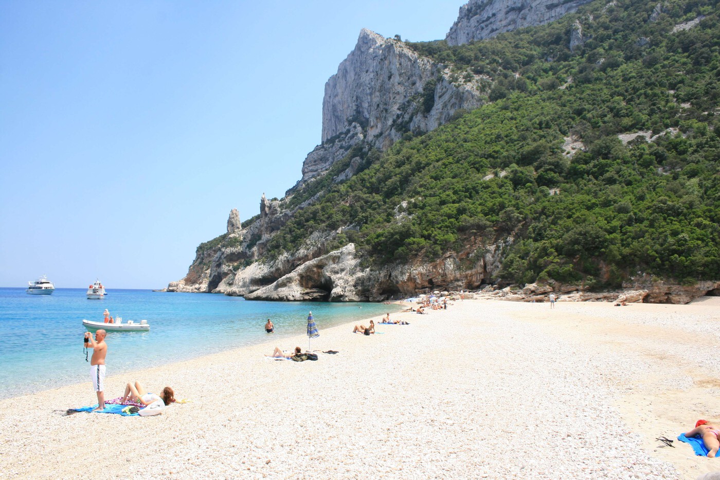 Cala Sisine, Kiesstrand auf Sardinien
