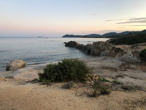 Sandstrand Spiaggia di Santa Giusta, Sardinien