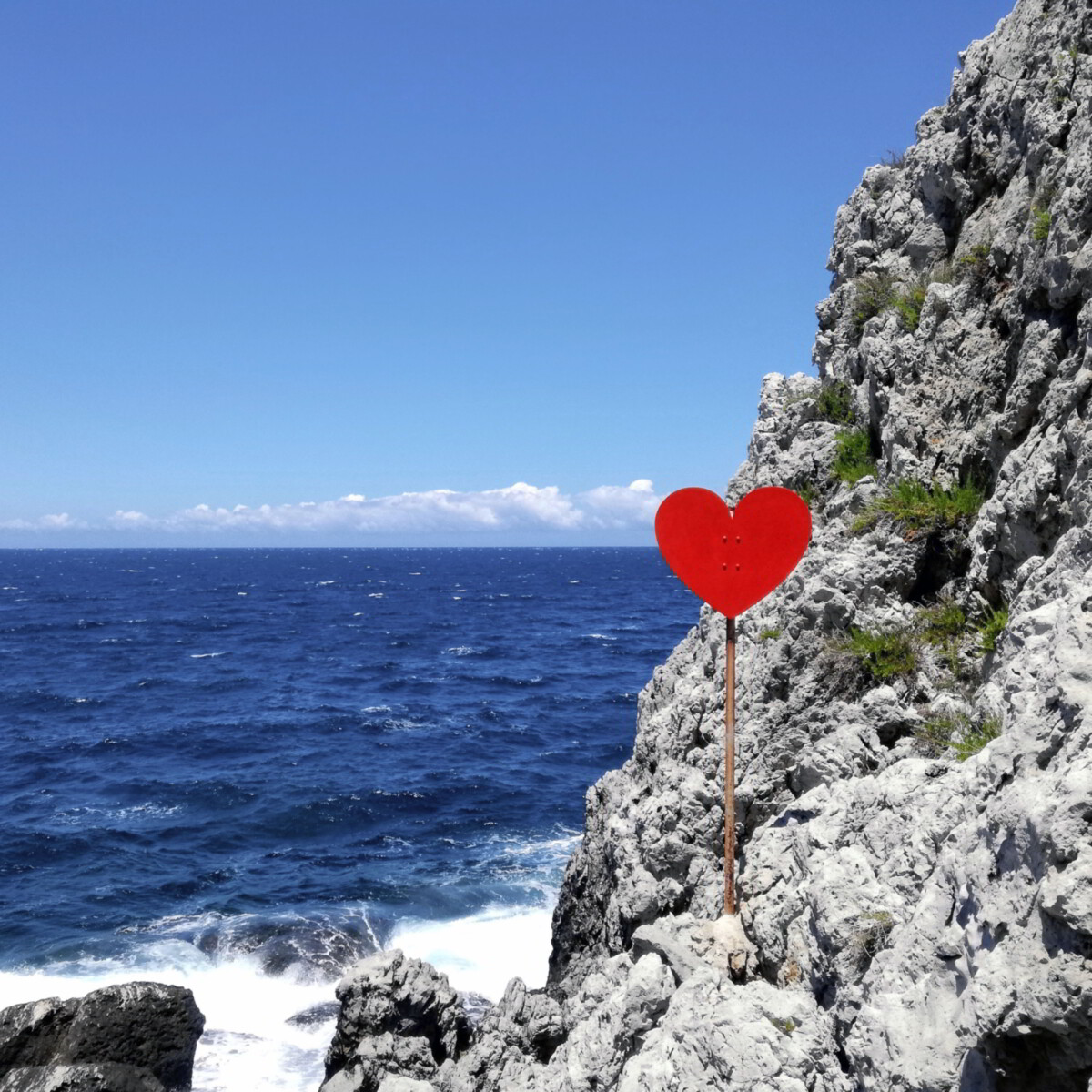 Tre Piscine Cala del Cuore, Steinstrand auf Sizilien