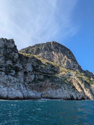 Tre Piscine Cala del Cuore, Steinstrand auf Sizilien