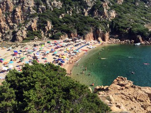 Li Cossi, Sandstrand auf Sardinien