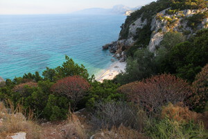 Cala di Fuili, Kiesstrand auf Sardinien