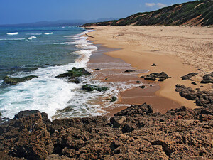 Spiaggia di Scivu, Sandstrand auf Sardinien