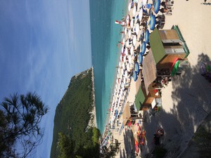 Spiaggia di San Michele, Kiesstrand in Marken
