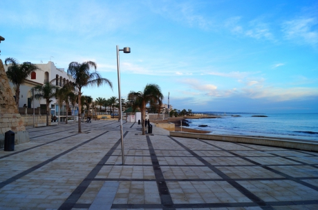 Sandstrand Marina di Ragusa, Sizilien