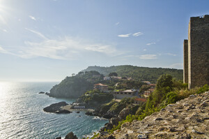 Kiesstrand Spiaggia del Cannone, Toskana