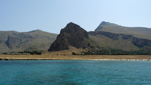 Sandstrand Spiaggia di Santa Margherita, Sizilien