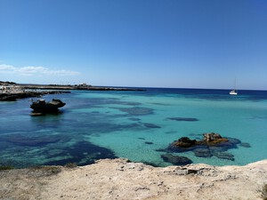 Lido Burrone, Sandstrand auf Sizilien
