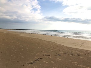 Sandstrand Spiaggia Donnalucata, Sizilien