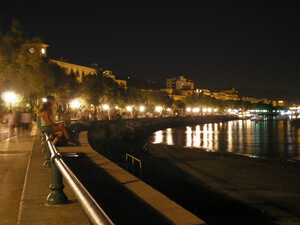 Sandstrand Spiaggia Santa Teresa, Kampanien