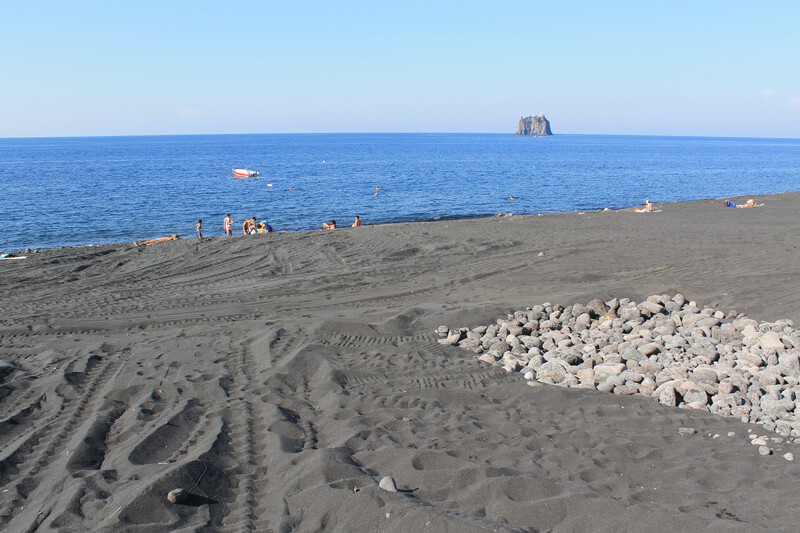 feiner Sandstrand Spiaggia Ficogrande, Kalabrien