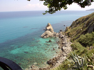 Sandstrand Spiaggia Michelino, Kalabrien