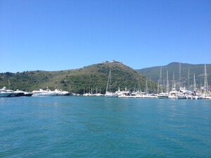Cala Galera, Sandstrand in der Toskana
