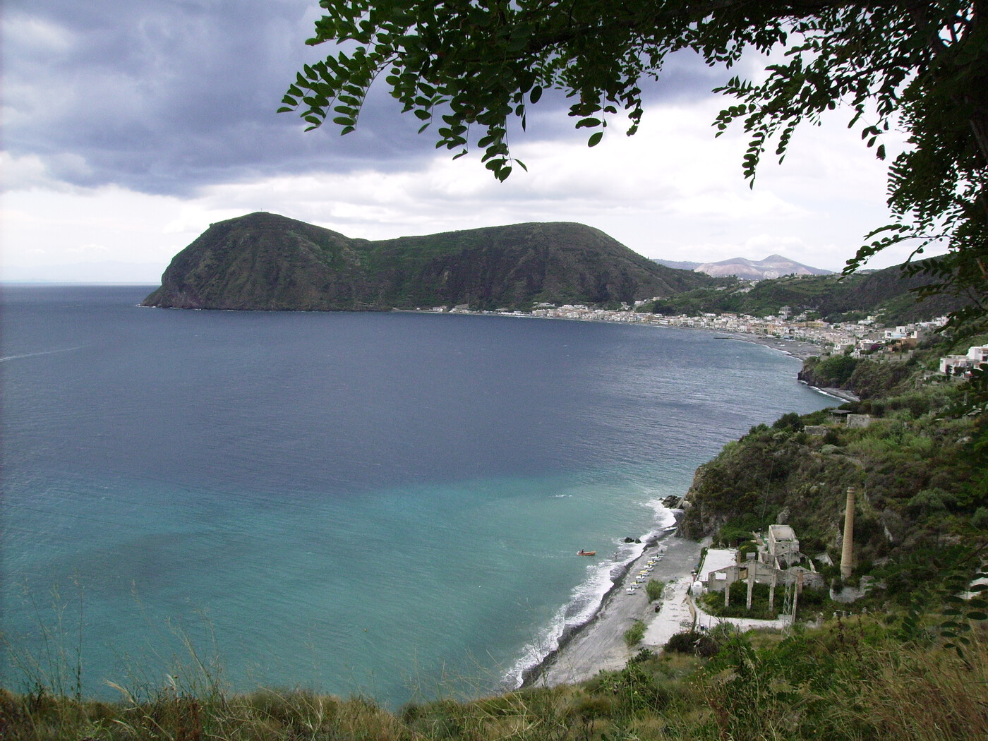 White Beach Lido, Kiesstrand auf Sizilien