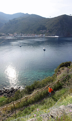 Sandstrand La Grotta, Toskana