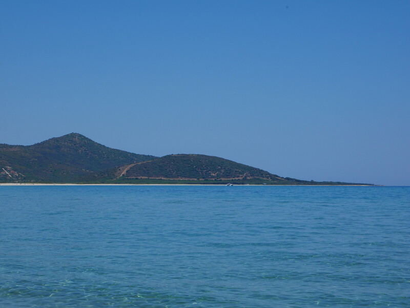 Sandstrand Spiaggia di Orvile, Sardinien
