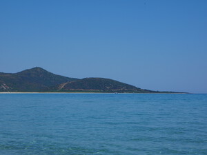 Sandstrand Spiaggia di Orvile, Sardinien